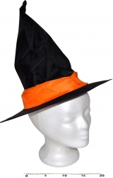 Klobouk čaroděje a čarodějnice pro děti 32 × 38 cm