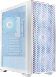 Počítačová skříň Dart Pro ARGB Midi Bílá