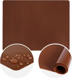 Silikonová pracovní podložka na těsto 60 × 50 cm oranžová