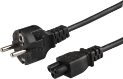 Napájecí kabel koncovka trojlístek IEC C5 1,8 m – balení 10 ks CL-81