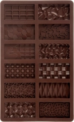 Silikonová forma na čokoládu 27,5 × 17 cm