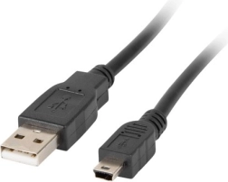 Kabel USB 2.0 mini AM-BM 1,8 m černý Canon