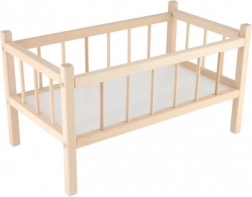 Dřevěná postýlka pro panenky