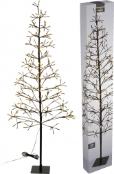 Vánoční svíticí stromek 150 cm, 280 LED, teplá bílá