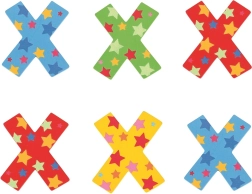 Dřevěné písmeno Hvězdička X od Bigjigs Toys