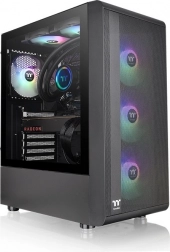 Počítačová skříň S200 s tvrzeným sklem a RGB osvětlením