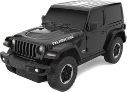 Jeep Wrangler JL na dálkové ovládání Rastar v měřítku 1:24, černý