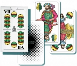 Mariáš dvouhlavá společenská hra - karty v papírové krabičce