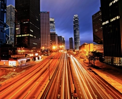 Sada pro diamantové malování 5D – město v noci, 40 × 50 cm