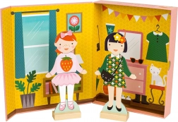 Magnetické puzzle Petit Collage - nejlepší kamarádky