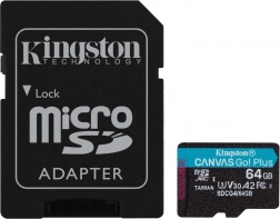Karta microSD 64GB Canvas Go! Plus s adaptérem
