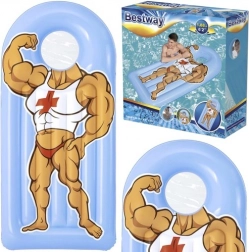 nafukovací lehátko do vody BESTWAY s vtipným potiskem