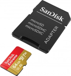 Karta paměti SanDisk Extreme microSDXC 64GB