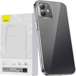 Průhledné pouzdro BASEUS Simple pro iPhone 12
