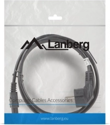 Napájecí kabel pro notebook Lanberg 1,8m - Schuko na IEC C5