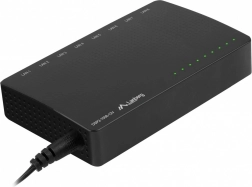 Lanberg gigabitový switch 8portový DSP2 s napájením 12 V