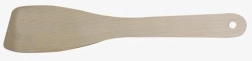 Dřevěná rovná obracečka 28 cm se závěsem