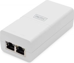 PoE+ injektor 802.3at 30 W, gigabit 10/100/1000, bílý – DIGITUS