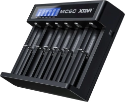 Nabíječka akumulátorů Li‑ion 18650 XTAR MC6C