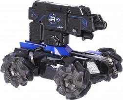 RC auto se střelbou vodních kuliček – Modrá