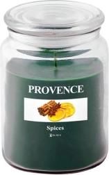 Vonná svíčka ve skle PROVENCE koření 95 hodin