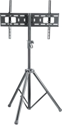 Mobilní tripod stojan na TV 37–70" s nastavením výšky a náklonu, VESA až 600×400, 35 kg