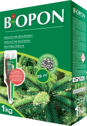 Granulované hnojivo na jehličnany s hořčíkem 1 kg BOPON