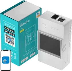 Chytrý WiFi spínač pro monitorování teploty a vlhkosti Sonoff THR316 – TH Elite