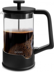 Skleněný french press BLACK 650 ml na kávu a čaj