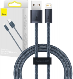Kabel Baseus Dynamic Series USB na Lightning 2,4A 2m šedý