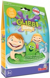 Zelený koupelový sliz Glibbi Slime