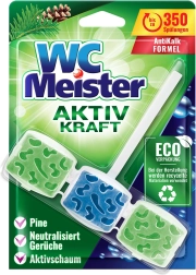 WC blok MEISTER 45 g lesní vůně, barvící