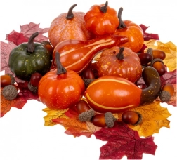 Podzimní dekorační sada RUHHY, 50 ks