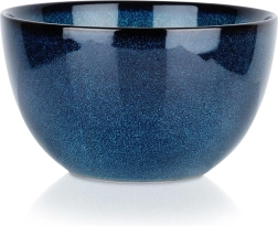 Keramická miska 14 cm, 700 ml – modrá glazura