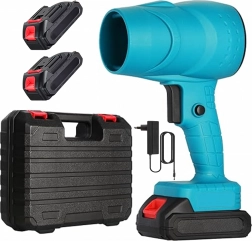 Akumulátorová ruční ofukovačka 400 W s 2 bateriemi