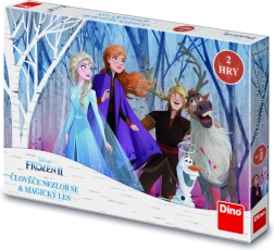 Dino FROZEN: Člověče, nezlob se a Magický les – rodinné stolní hry