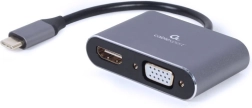 adaptér usb‑c na hdmi a vga