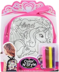 Vybarvovací batůžek s jednorožcem