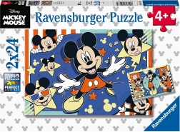 Ravensburger puzzle Mickey Mouse 2x24 dílků