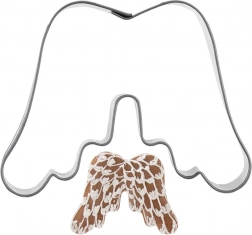 Nerezové vykrajovátko na cukroví křídla 11 cm