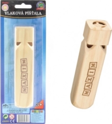 Maxim dřevěná parní vlaková píšťala