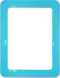 Magnetický samolepicí rámeček světle modrý