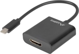 Adaptér USB‑C na HDMI, 15 cm, černý