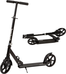 Skládací městská koloběžka pro děti a teenagery, nastavitelná výška 95–105 cm, kolečka 200 mm