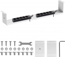 Kompaktní podstolní organizér kabelů maclean mc-107