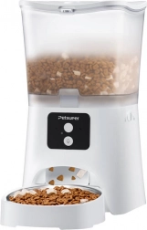 Chytrý dávkovač krmiva pro zvířata Petsuper 3L bílý