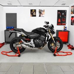Univerzální nastavitelný servisní stojan na motocykl přední i zadní 450 kg