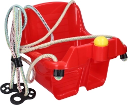 Dětská plastová houpačka – Červená