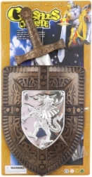 Dětská rytířská sada meč a štít