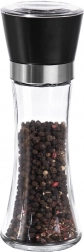 Skleněný ruční mlýnek na sůl a pepř 18,5 cm